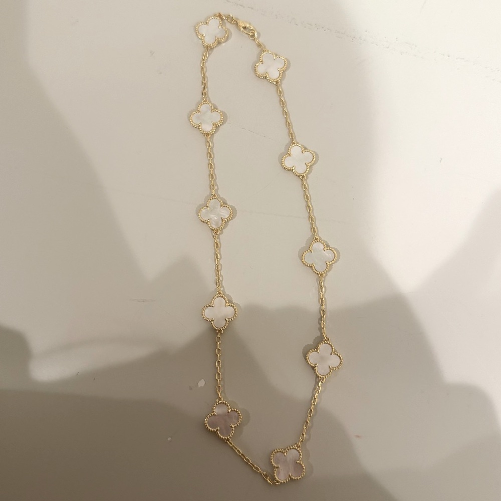 Alhambra 10 motif necklace